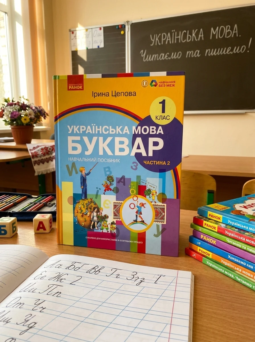 Українська мова. 1 клас. Буквар. Навчальний посібник. Частина 2 — Вивчення мов