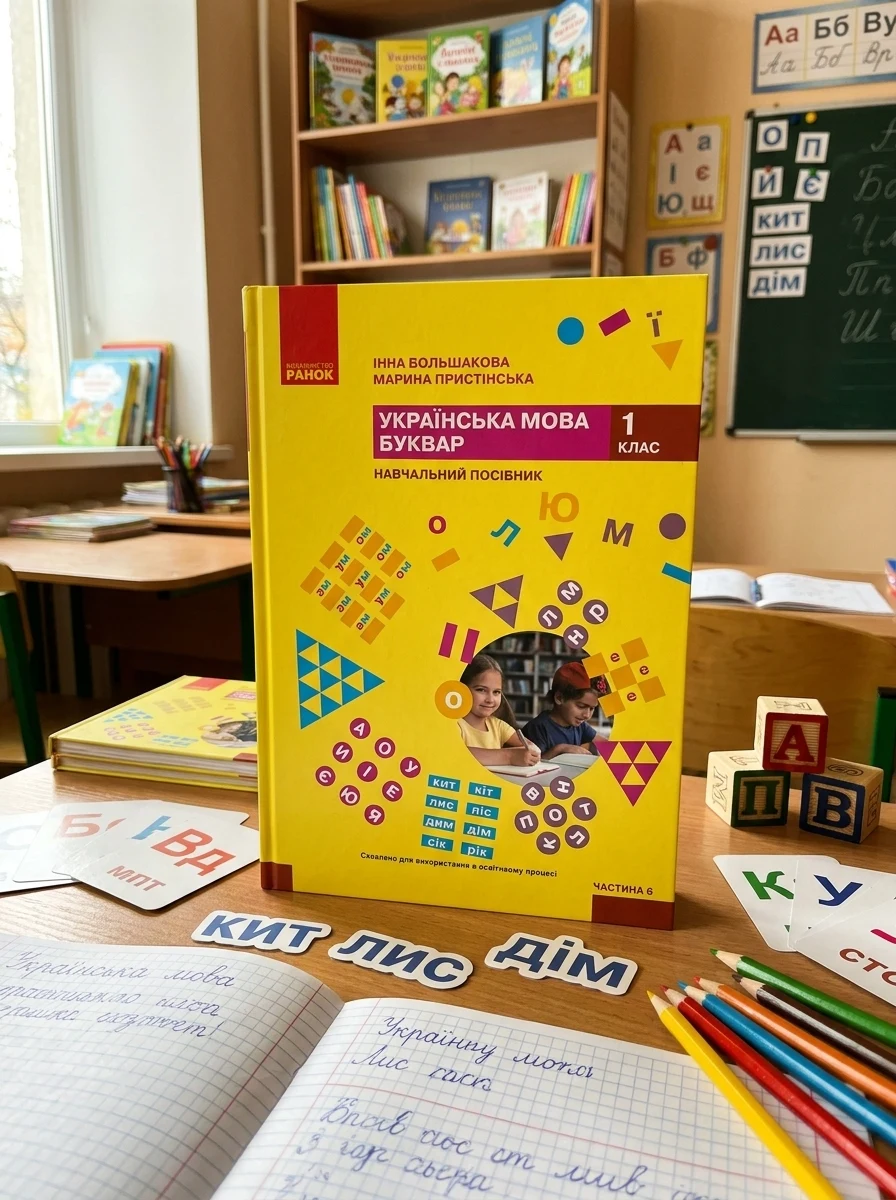 Українська мова. 1 клас. Буквар. Навчальний посібник. Частина 6 — Вивчення мов