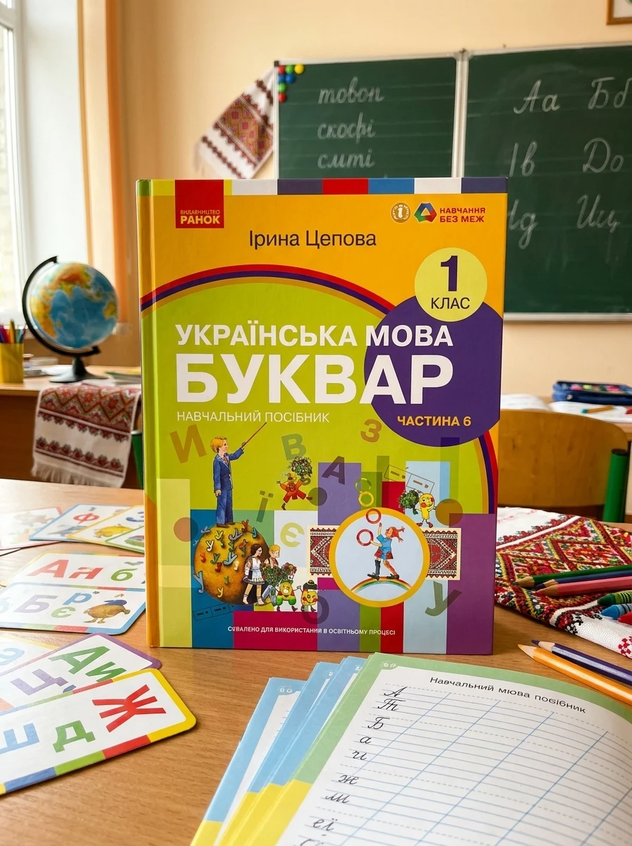 Українська мова. 1 клас. Буквар. Навчальний посібник. Частина 6 — Вивчення мов