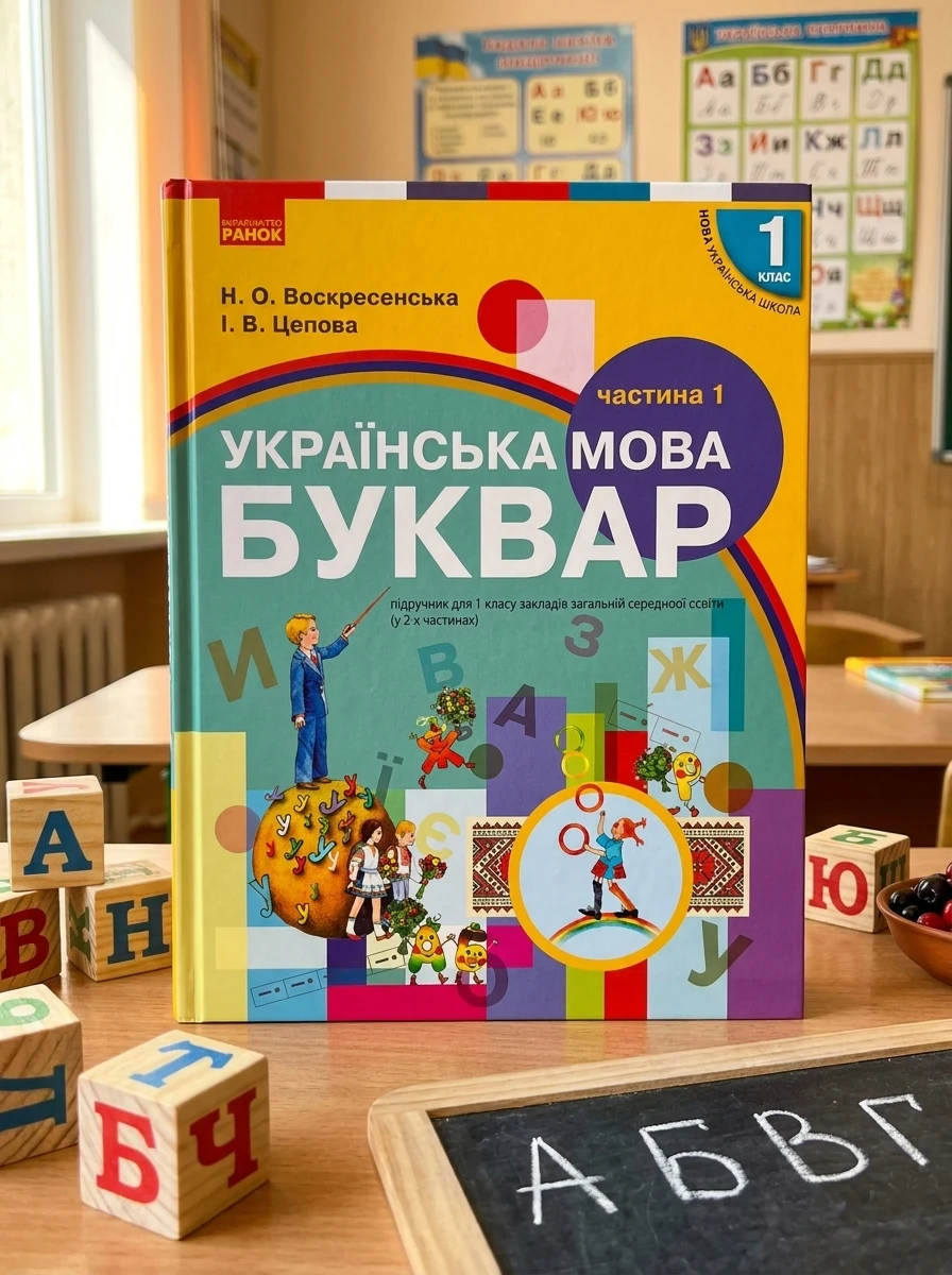Українська мова. 1 клас. Буквар. Підручник. Частина 1 — фото 2