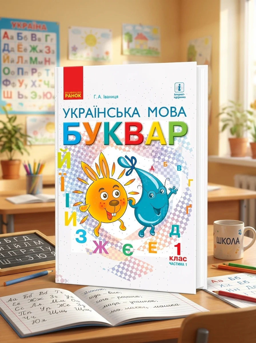 Українська мова. 1 клас. Буквар. Підручник. Частина 1 — Вивчення мов
