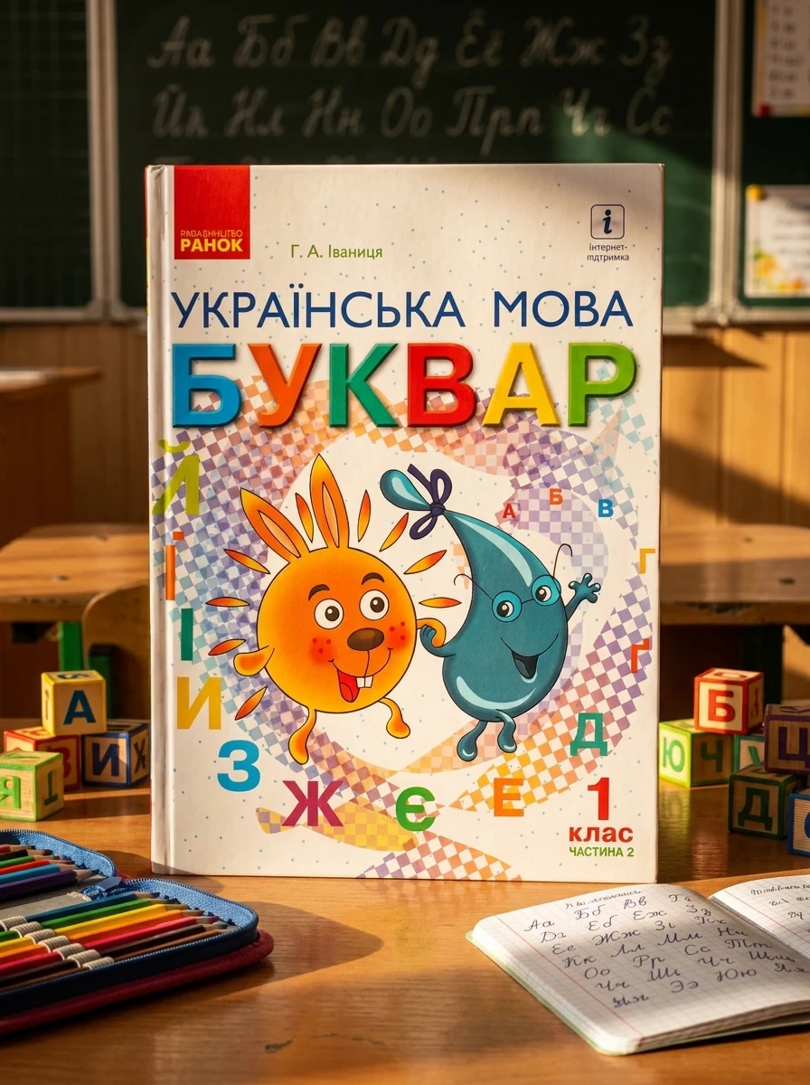 Українська мова. 1 клас. Буквар. Підручник. Частина 2 — Вивчення мов