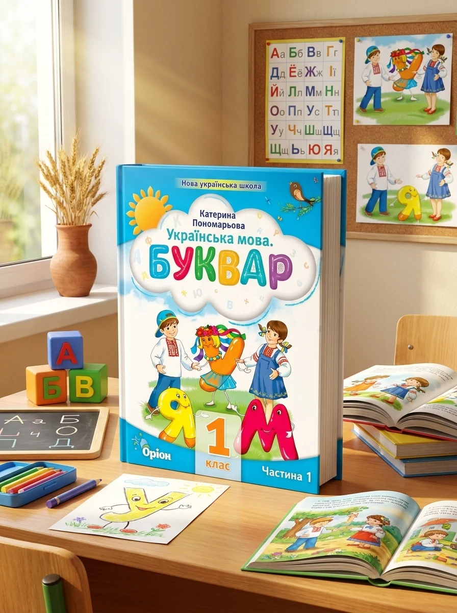 Українська мова 1 клас. Буквар. Посібник. Частина 1 — Вивчення мов