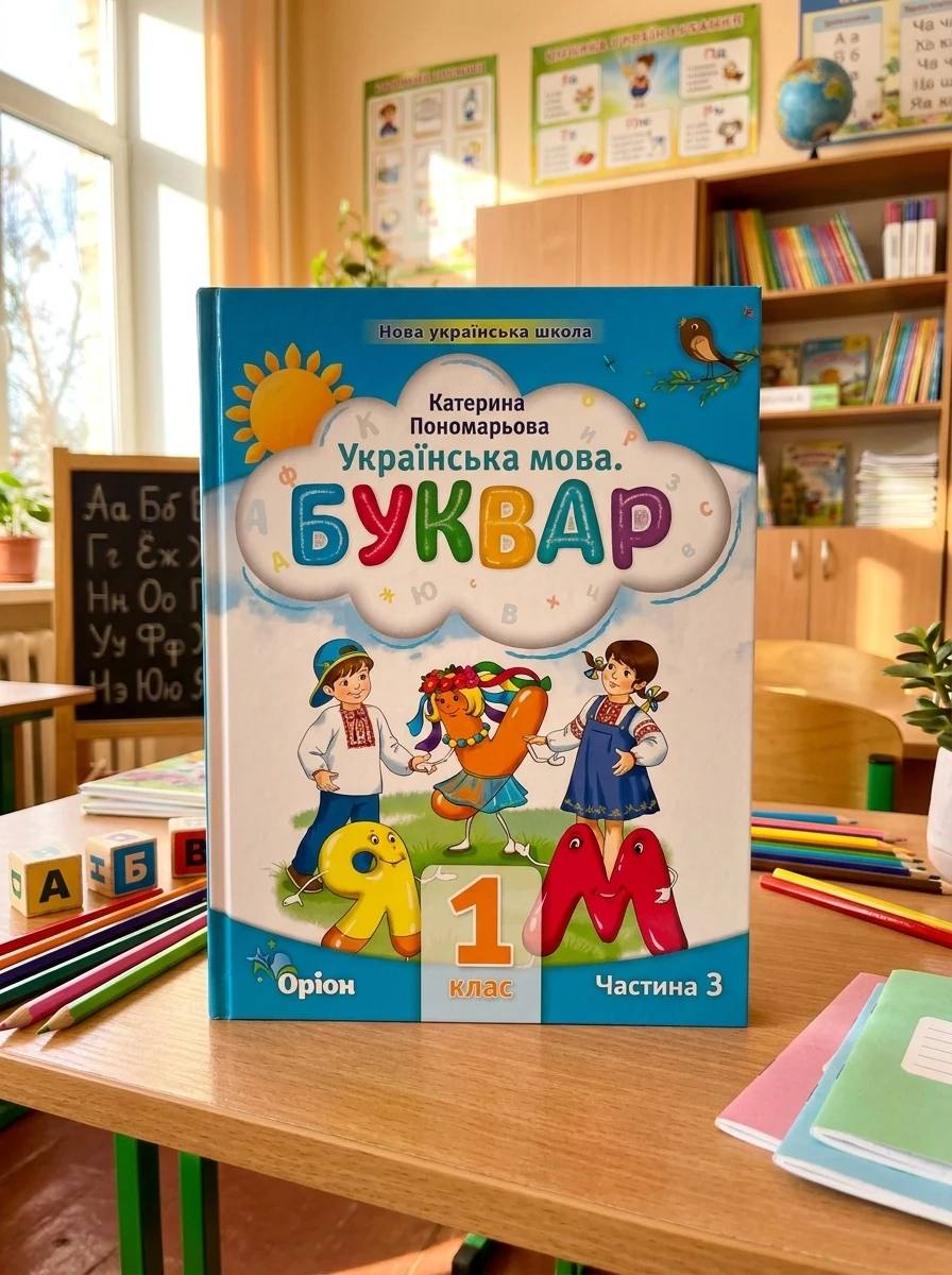 Українська мова 1 клас. Буквар. Посібник. Частина 3 — Вивчення мов