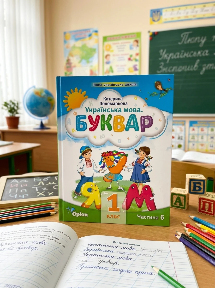 Українська мова 1 клас. Буквар. Посібник. Частина 6 — Вивчення мов