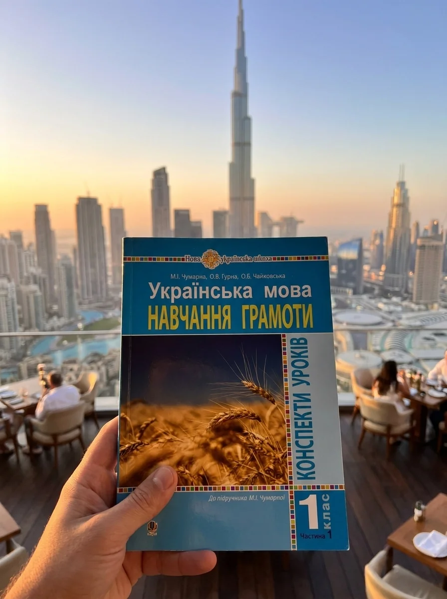 Українська мова. 1 клас. Конспекти уроків. Навчання грамоти. Частина 1 — Марія Чумарна, обкладинка