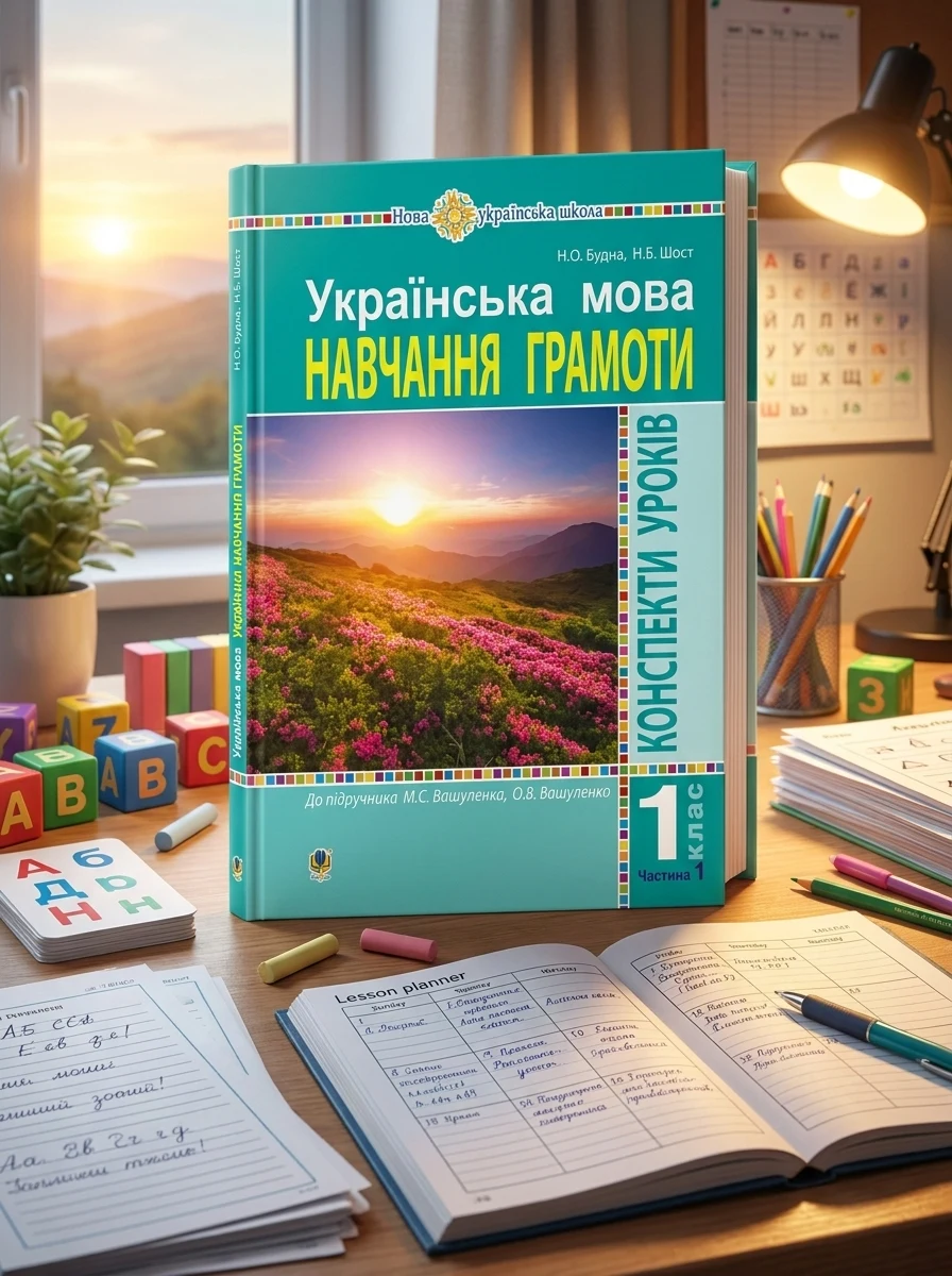 Українська мова. 1 клас. Конспекти уроків. Навчання грамоти. Частина 1 — Вивчення мов