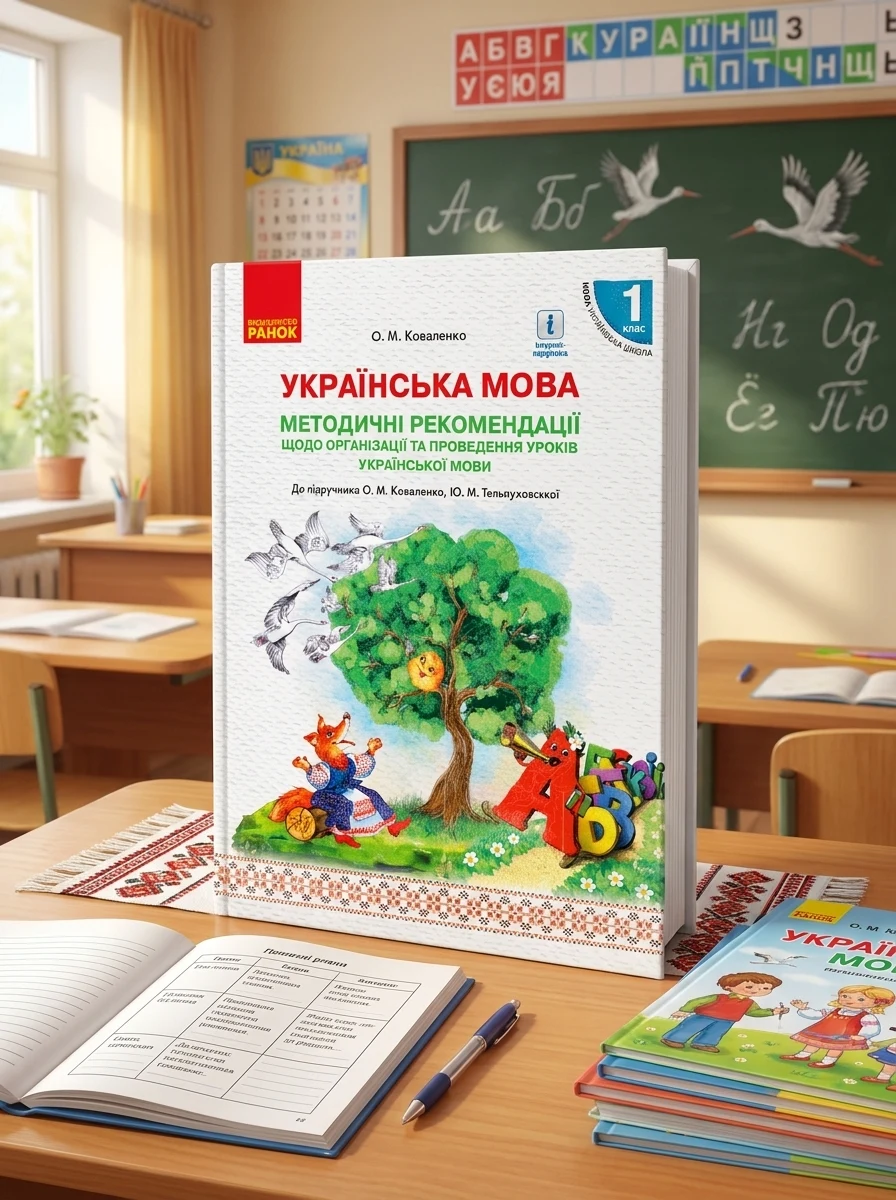 Українська мова. 1 клас. Методичні рекомендації до підручника Коваленко О.М. Тельпуховської Ю.М — Вивчення мов