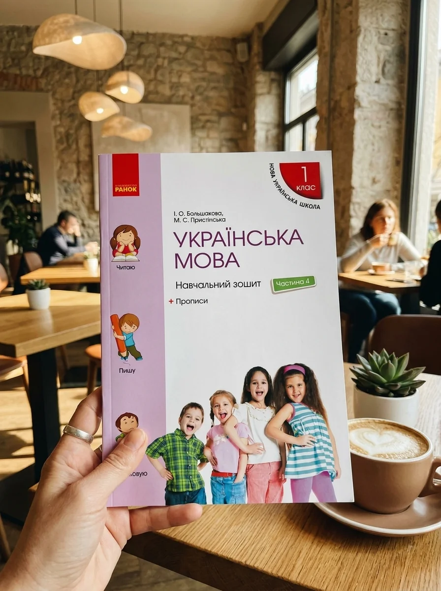 Українська мова. 1 клас. Навчальний зошит. Частина 4 до підручника Большакової І.О. Пристінської М.С. — Вивчення мов