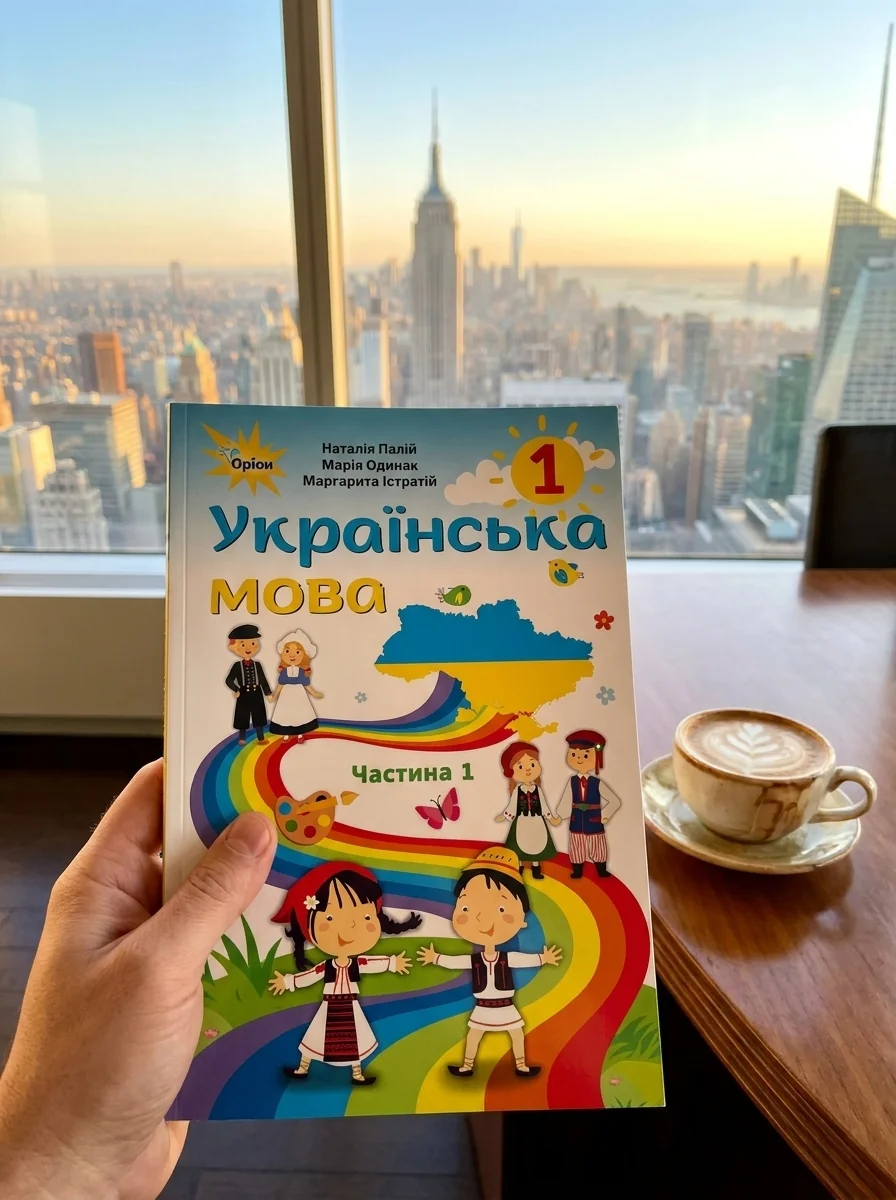 Українська мова 1 клас. Підручник для румунських шкіл. Частина 1 — Наталія Палій, обкладинка