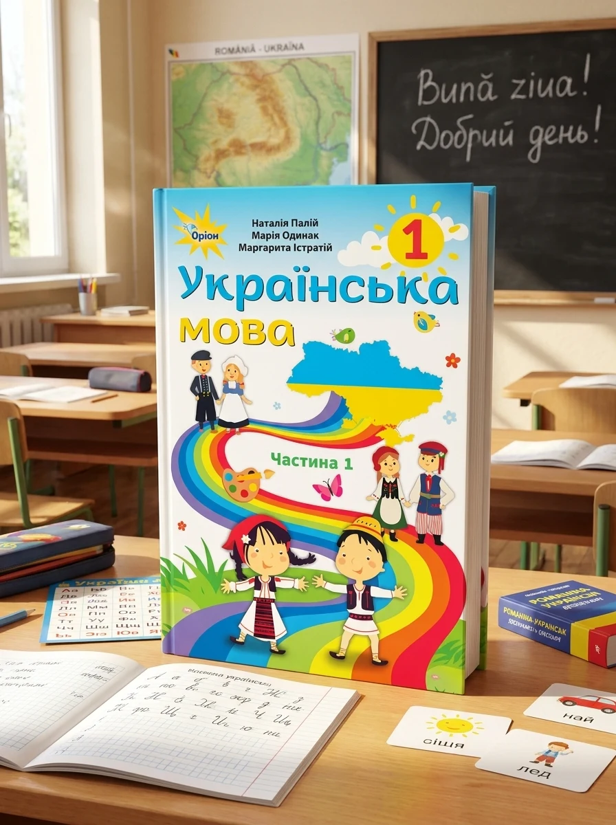 Українська мова 1 клас. Підручник для румунських шкіл. Частина 1 — Наталія Палій, фото 2
