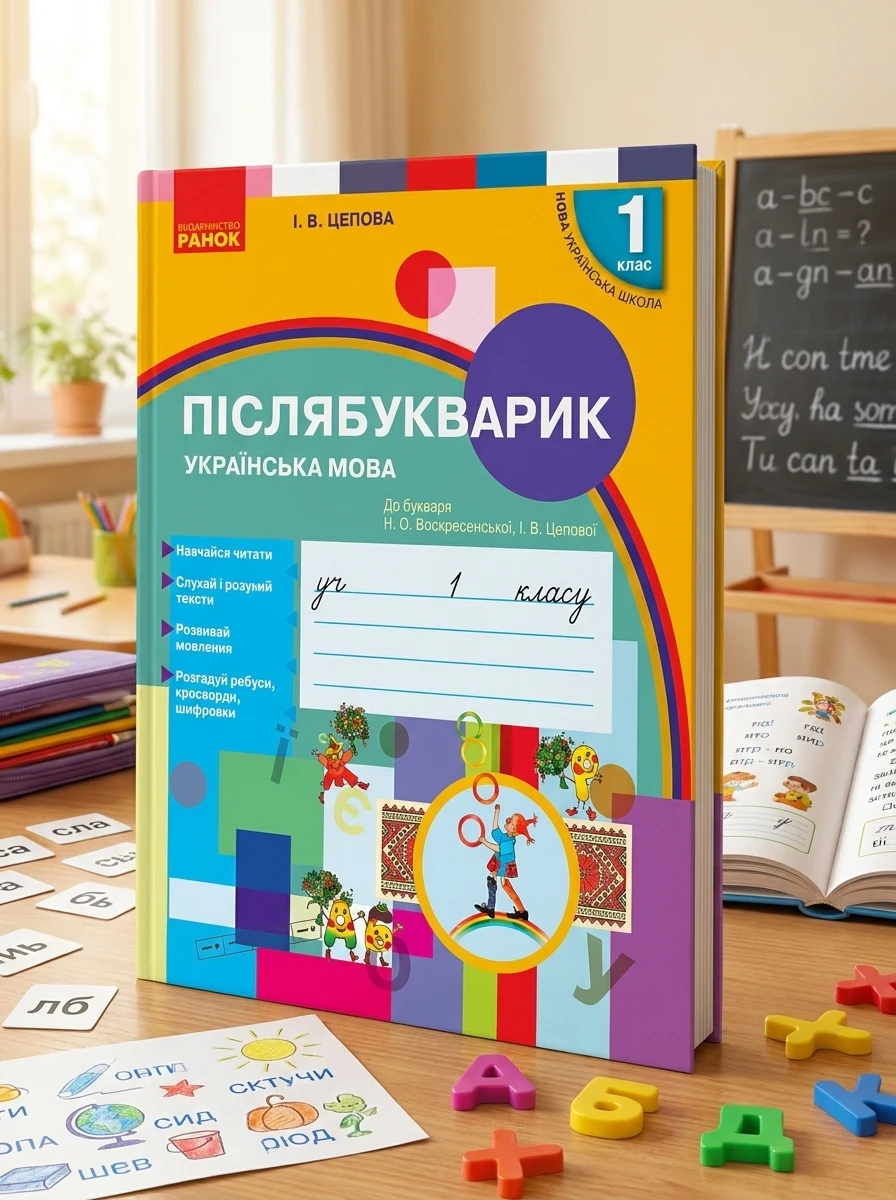 Українська мова. 1 клас. Післябукварик до букваря Воскресенської, Цепової — фото 2