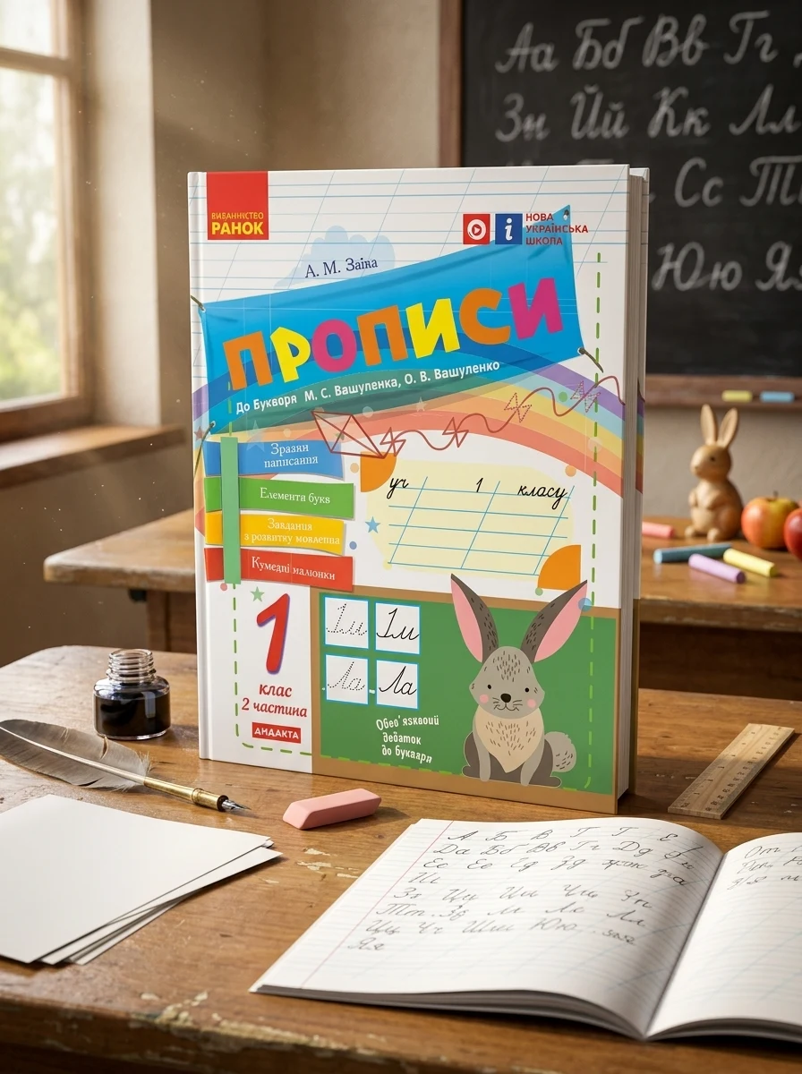 Українська мова. 1 клас. Прописи до букваря М. С. Вашуленка, О. В. Вашуленко. Частина 2 — Вивчення мов