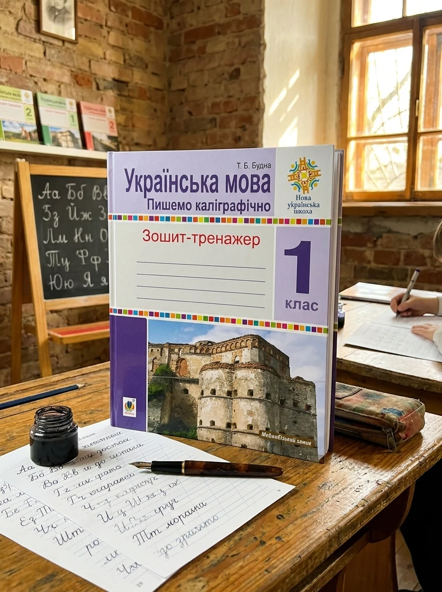 Українська мова. 1 клас. Пишемо каліграфічно. Зошит-тренажер — Вивчення мов