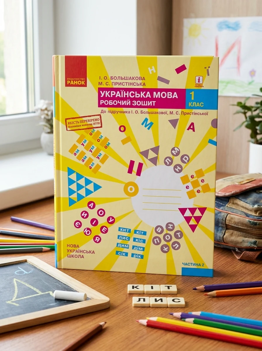 Українська мова. 1 клас. Робочий зошит до підручника Большакової І.О. Пристінської М.С. Частина 2 — фото 2