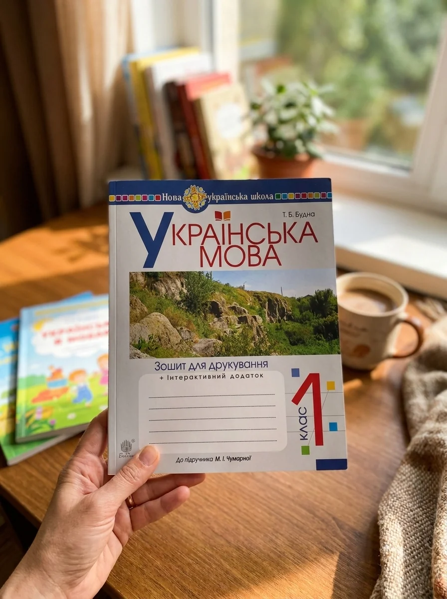 Українська мова. 1 клас. Зошит для друкування — Вивчення мов