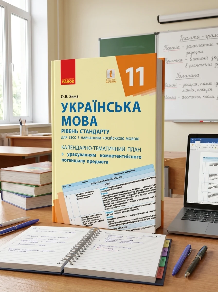 Українська мова 11 клас. Календарно-тематичний план — Вивчення мов