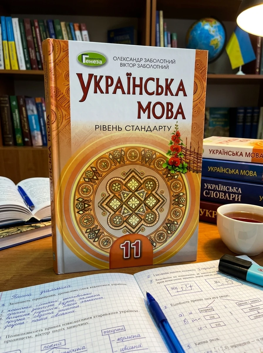 Українська мова 11 клас. Підручник. Рівень стандарту — Вивчення мов