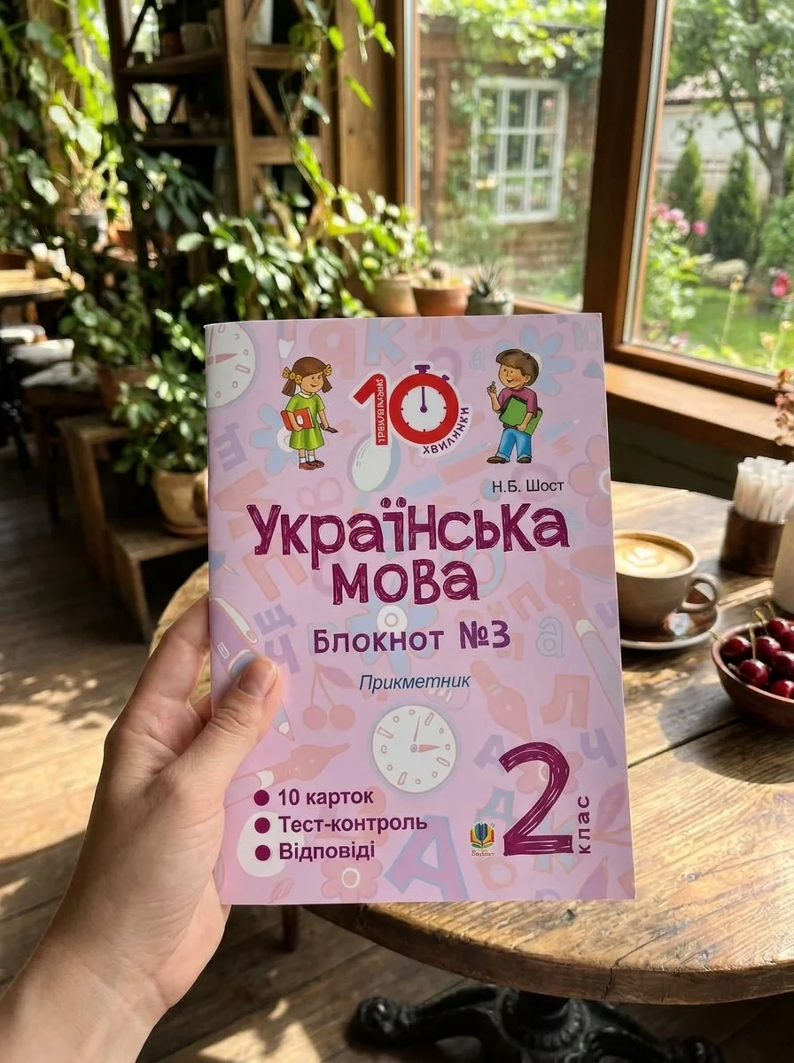 Українська мова. 2 клас. Блокнот №3. Прикметник — Вивчення мов