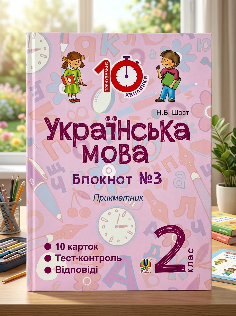 Українська мова. 2 клас. Блокнот №3. Прикметник — фото 2