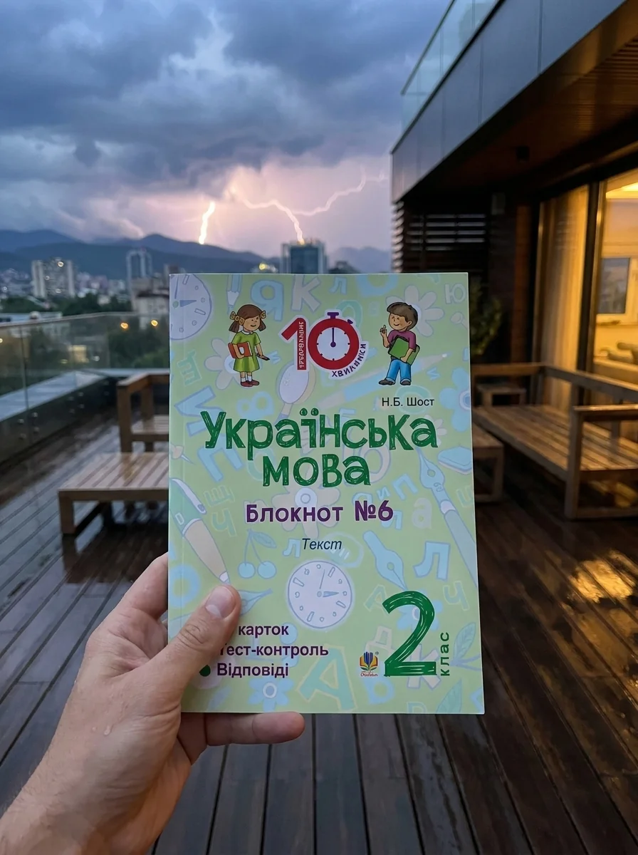 Українська мова. 2 клас. Блокнот №6. Текст