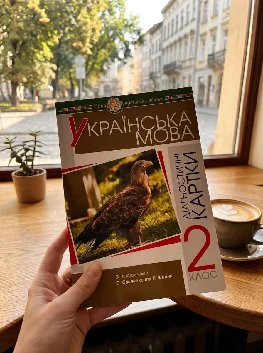 Українська мова. 2 клас. Діагностичні картки. НУШ