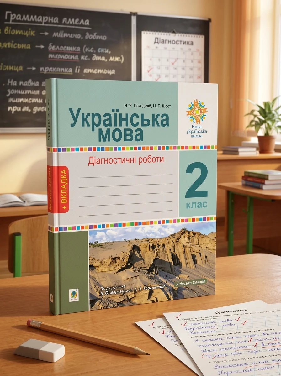 Українська мова. 2 клас. Діагностичні роботи. До підручника Л.О. Варзацька, Т.О. Трохименко — фото 2