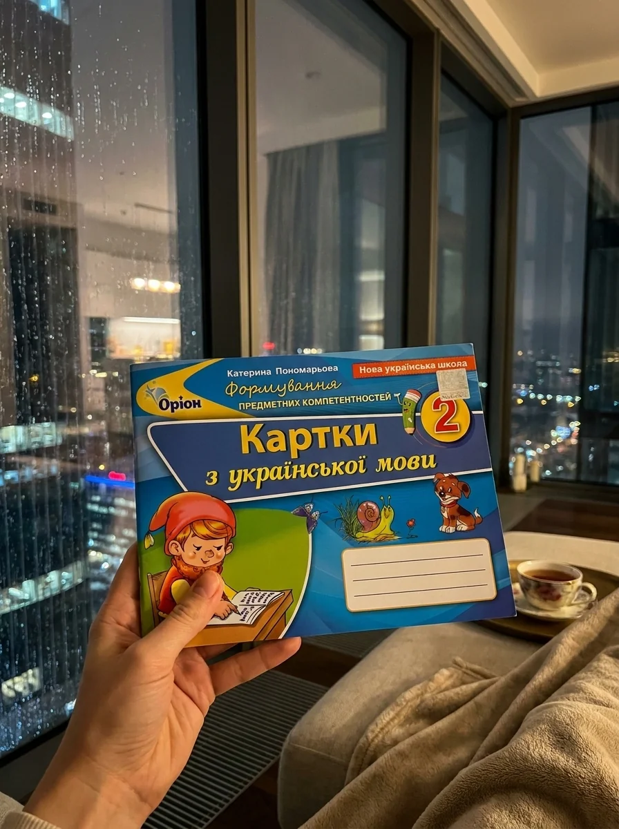 Українська мова 2 клас. Картки. Формування предметних компетентностей — Вивчення мов