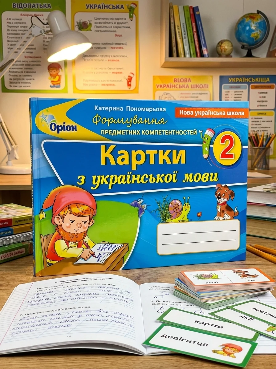 Українська мова 2 клас. Картки. Формування предметних компетентностей — фото 2