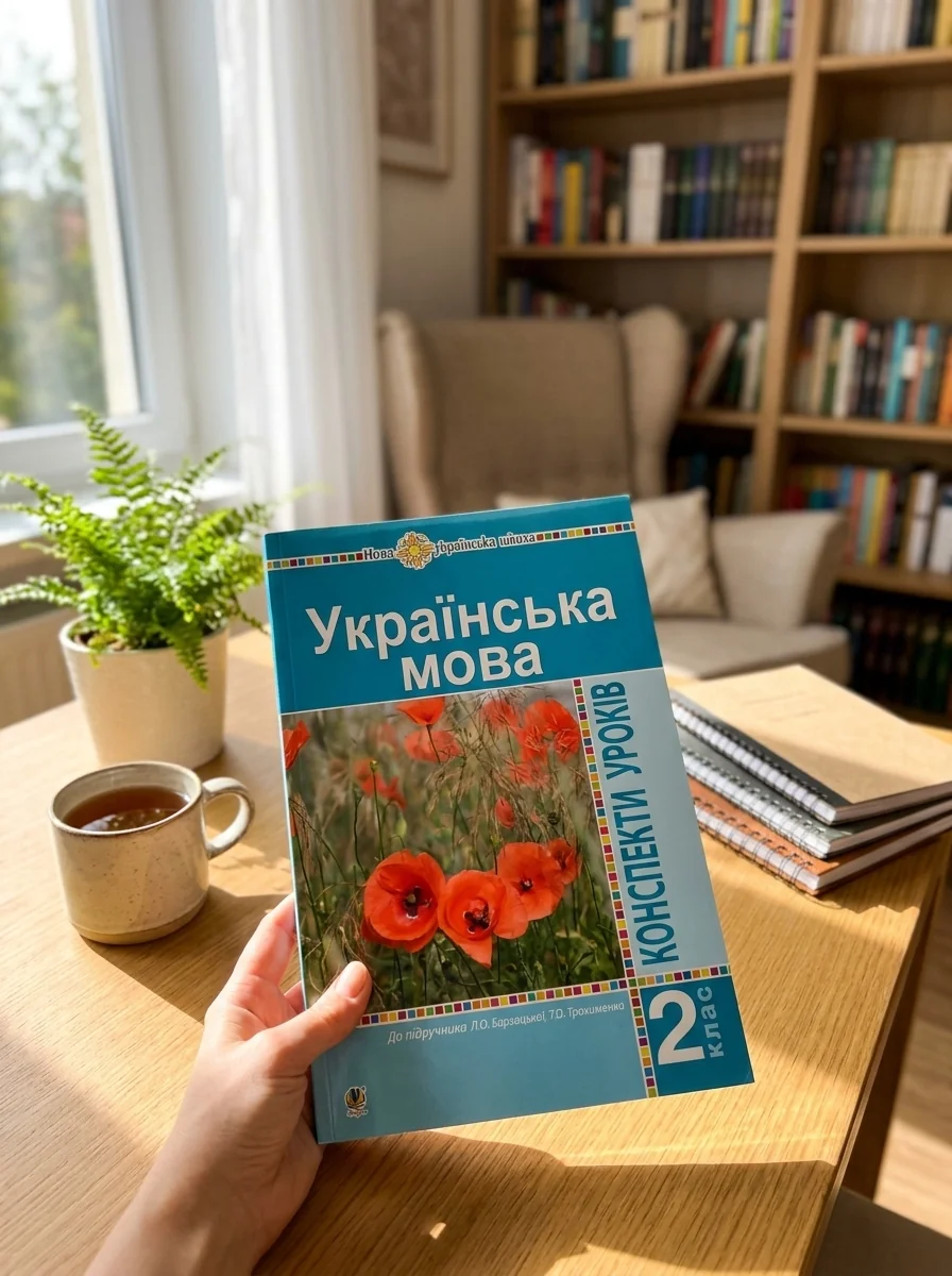 Українська мова. 2 клас. Конспекти уроків (до підручника Варзацької Л.О., Трохименко Т.О.) — Наталя Будна, обкладинка