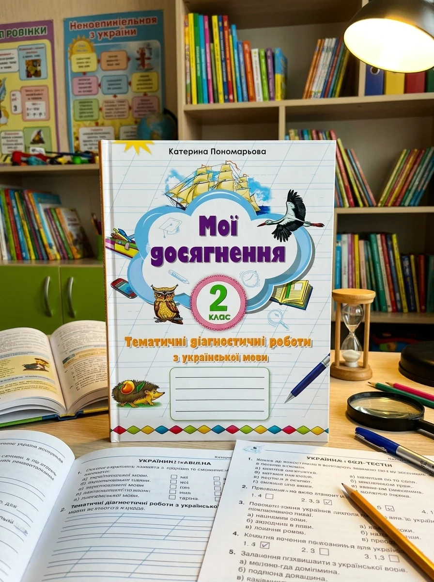 Українська мова 2 клас. Мої досягнення. Тематичні діагностичні роботи — Вивчення мов