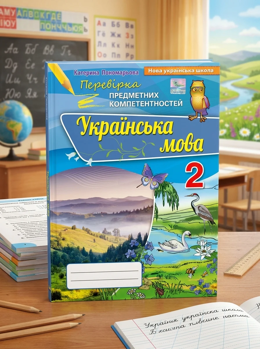 Українська мова 2 клас. Перевірка предметних компетентностей