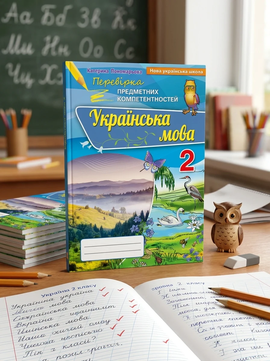 Українська мова 2 клас. Перевірка предметних компетентностей