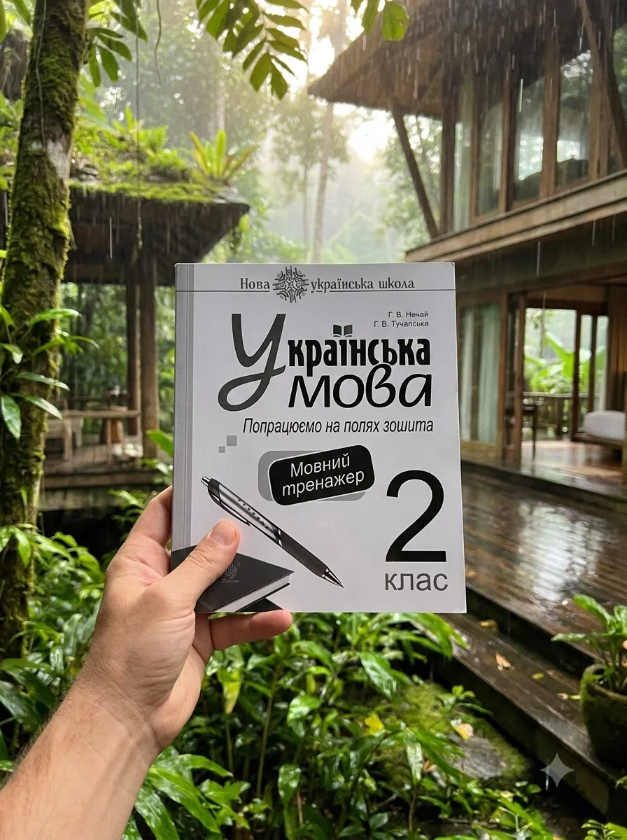 Українська мова. 2 клас. Попрацюємо на полях зошита. Мовний тренажер. НУШ