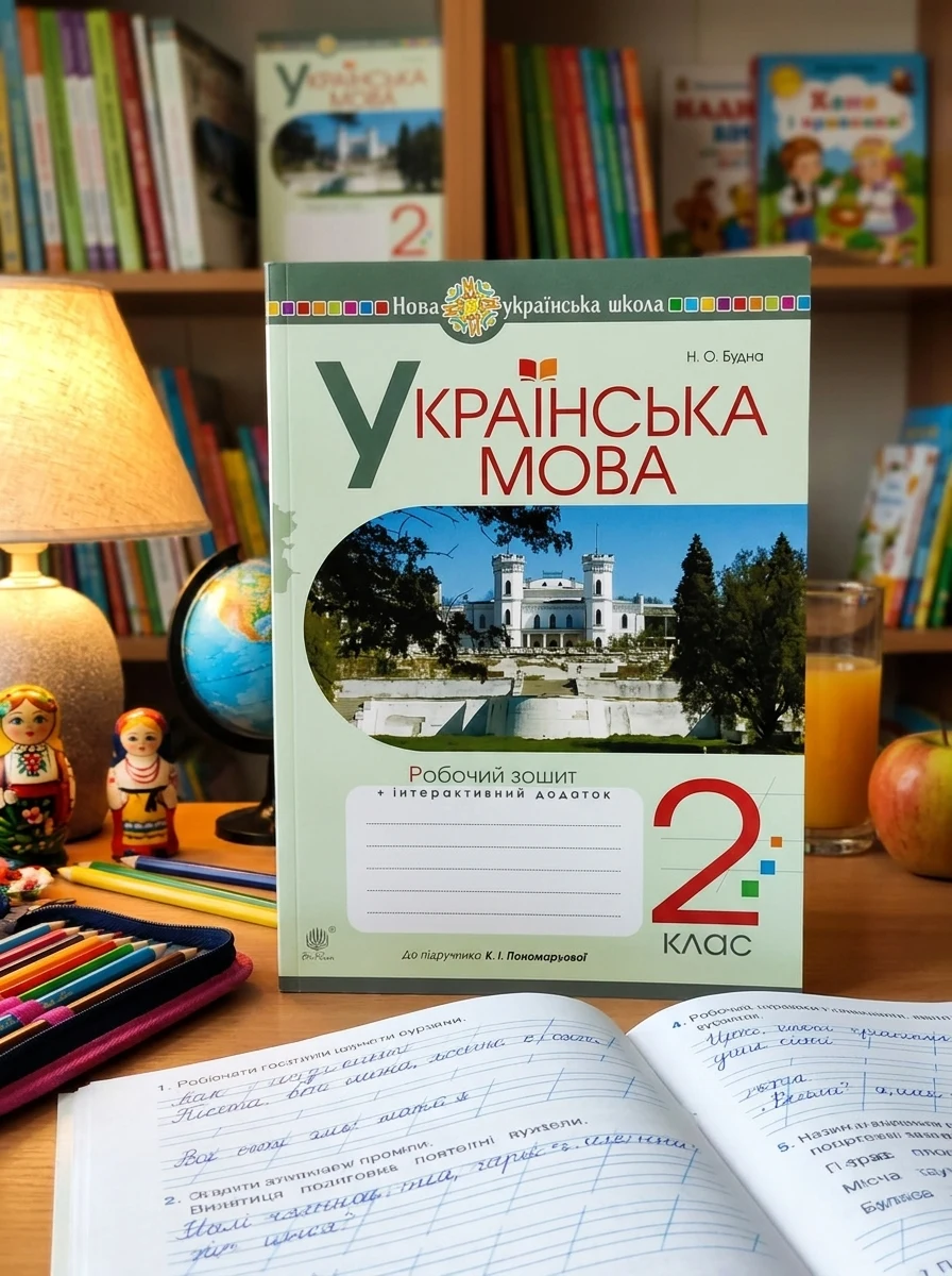 Українська мова. 2 клас. Робочий зошит (до підручника "Українська мова та читання" Частина 1. Пономарьова К.І.) — Вивчення мов