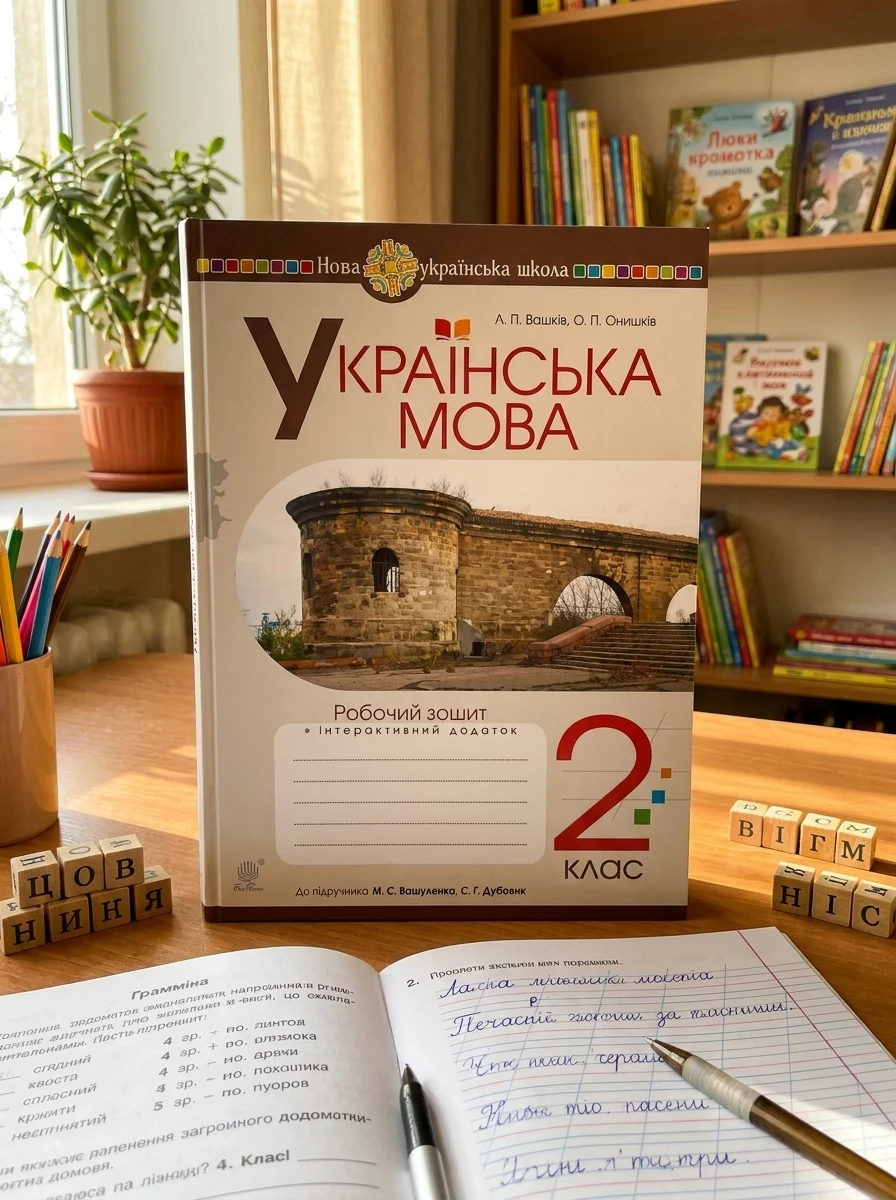 Українська мова. 2 клас. Робочий зошит (до підручника Вашуленко М.С., Дубовик С.Г.) — Вивчення мов