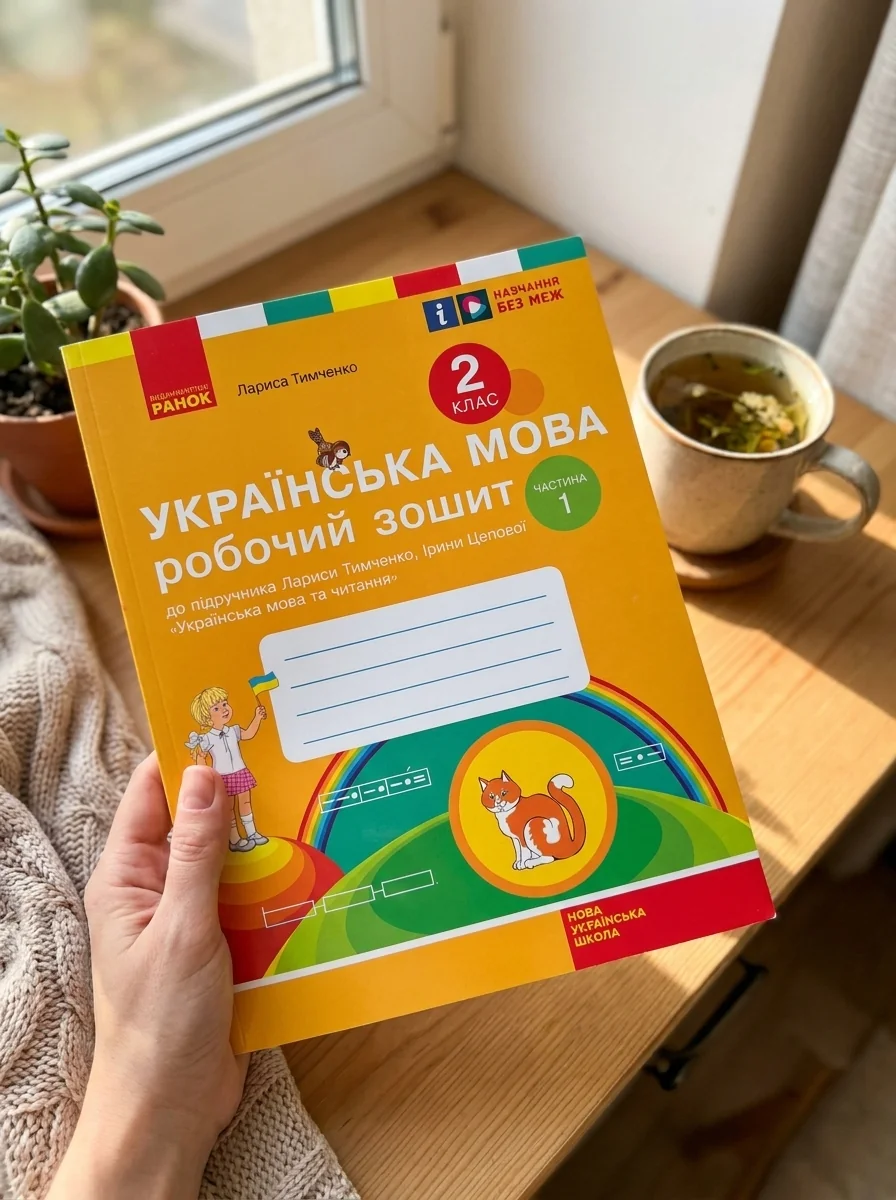 Українська мова. 2 клас. Робочий зошит у 2-х частинах. Частина 1 — Вивчення мов