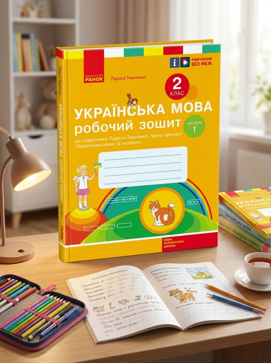 Українська мова. 2 клас. Робочий зошит у 2-х частинах. Частина 1