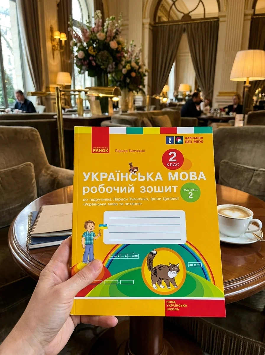 Українська мова. 2 клас. Робочий зошит у 2-х частинах. Частина 2 — Лариса Тимченко, обкладинка