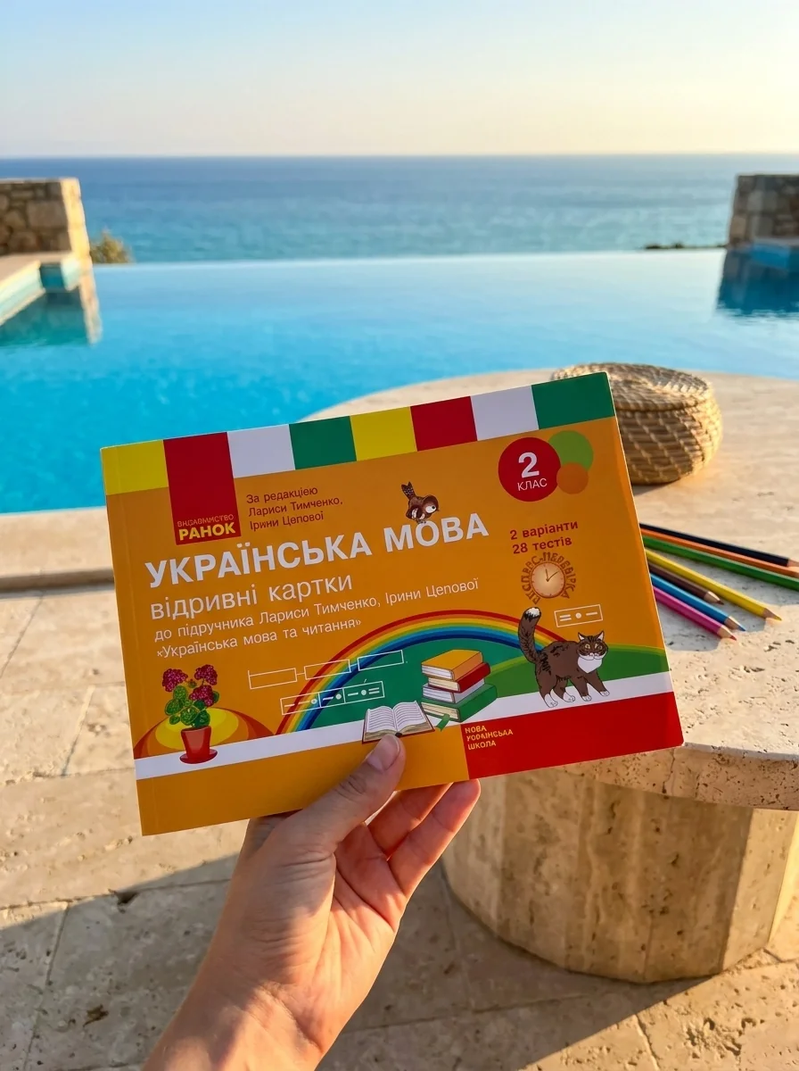 Українська мова. 2 клас. Відривні картки до підручника Лариси Тимченко, Ірини Цепової — С. В. Голосна, обкладинка