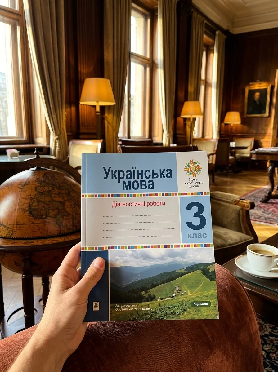 Українська мова. 3 клас. Діагностичні роботи — Наталія Шост, обкладинка
