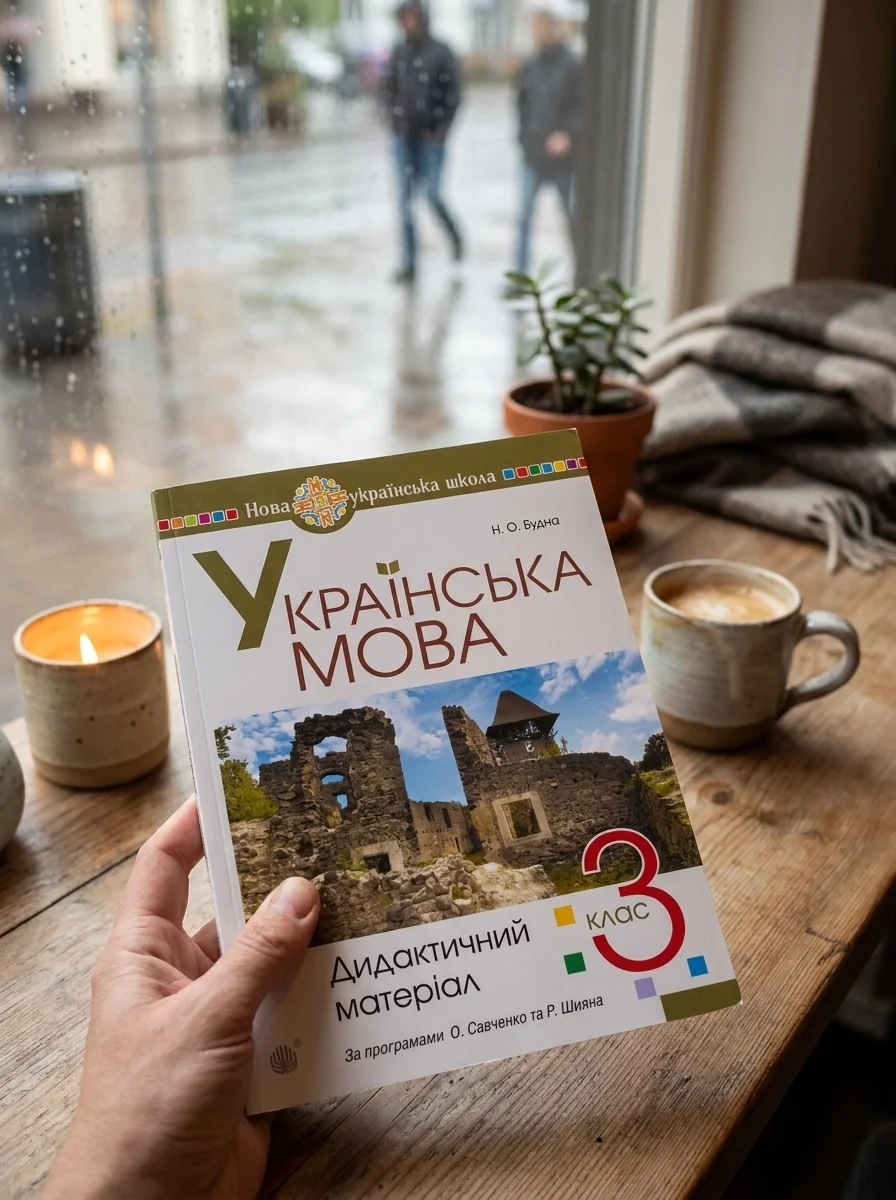Українська мова. 3 клас. Дидактичний матеріал — Наталя Будна, обкладинка