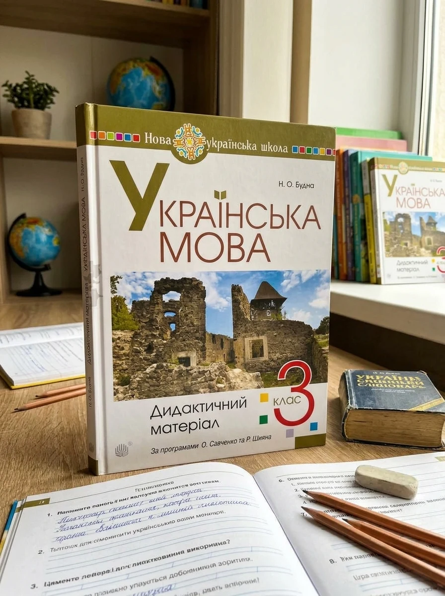 Українська мова. 3 клас. Дидактичний матеріал — Вивчення мов