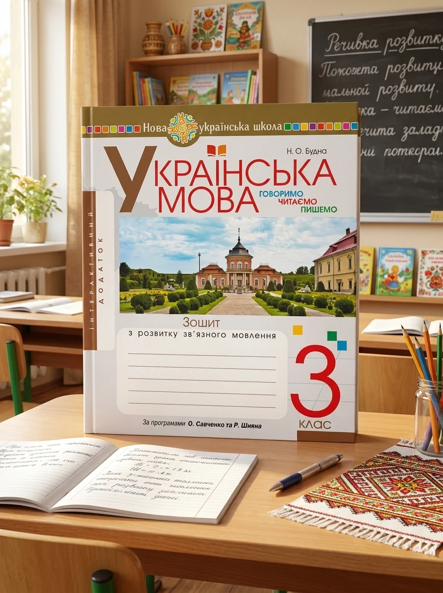 Українська мова. 3 клас. Говоримо, читаємо, пишемо. Зошит з розвитку зв’язного мовлення — Наталя Будна, фото 2