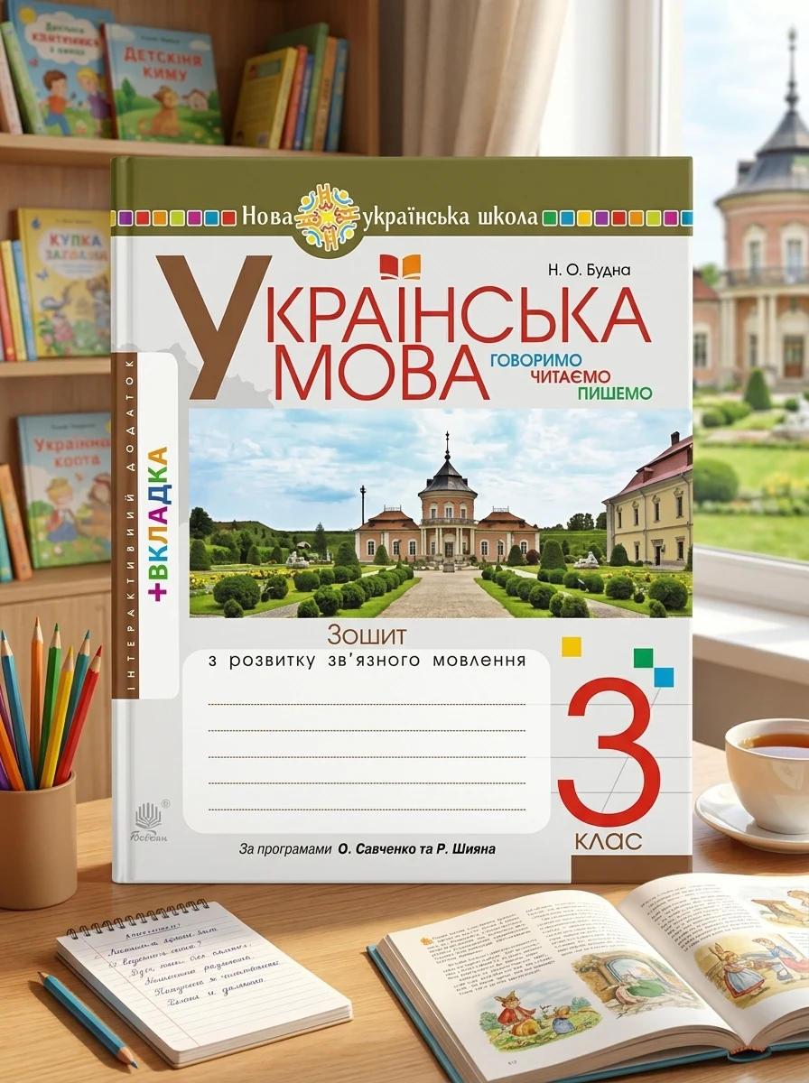 Українська мова. 3 клас. Говоримо, читаємо, пишемо. Зошит з розвитку зв’язного мовлення — Вивчення мов
