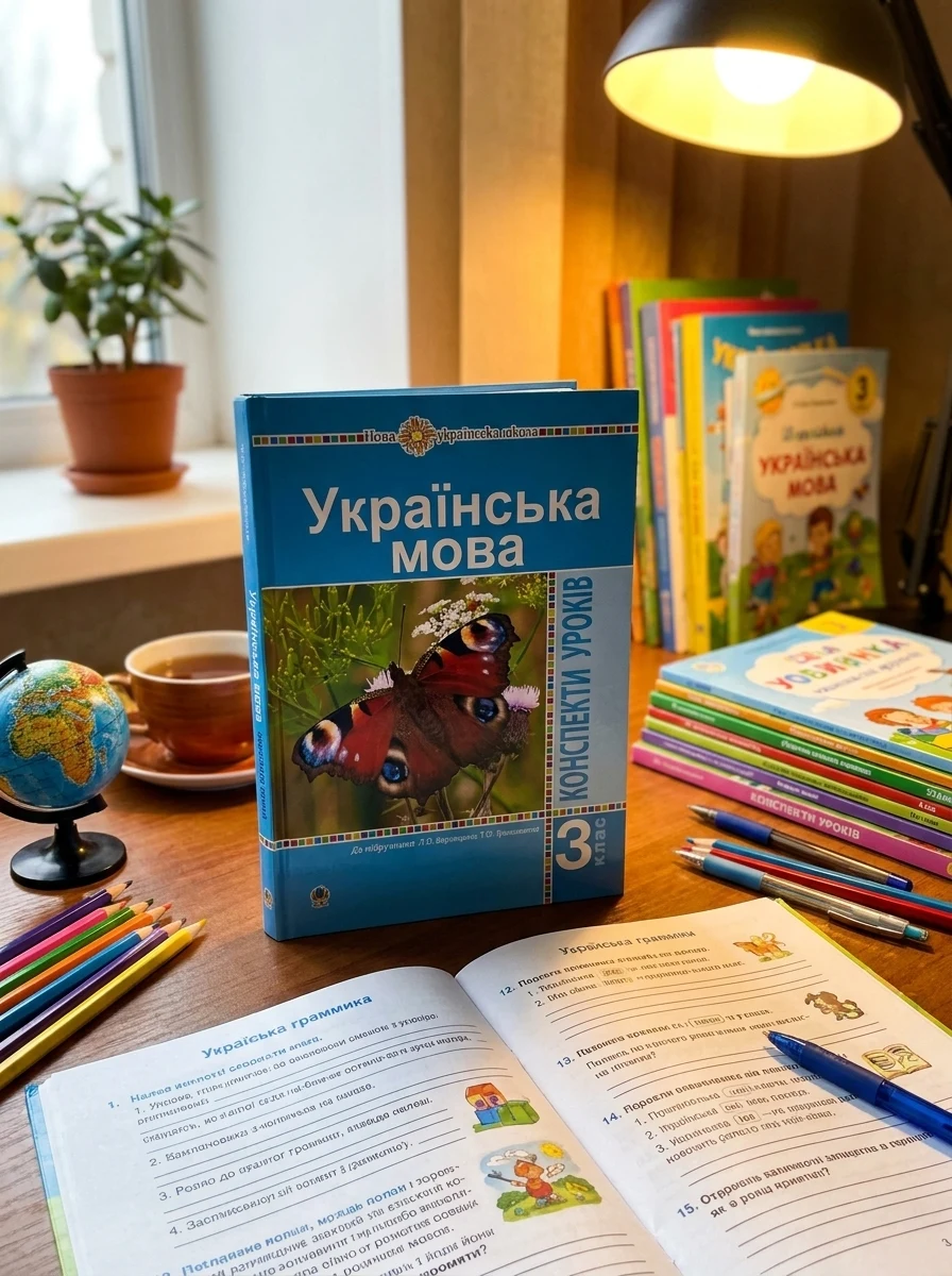 Українська мова. 3 клас. Конспекти уроків (до підручника Варзацької, Трохименко) — Вивчення мов