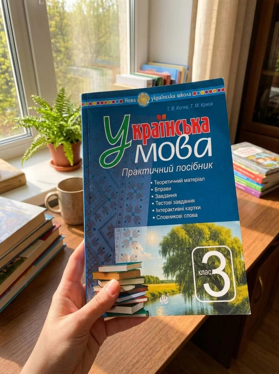 Українська мова. 3 клас. Практичний посібник — Вивчення мов