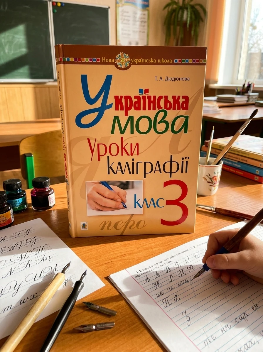 Українська мова. 3 клас. Уроки каліграфії — Вивчення мов