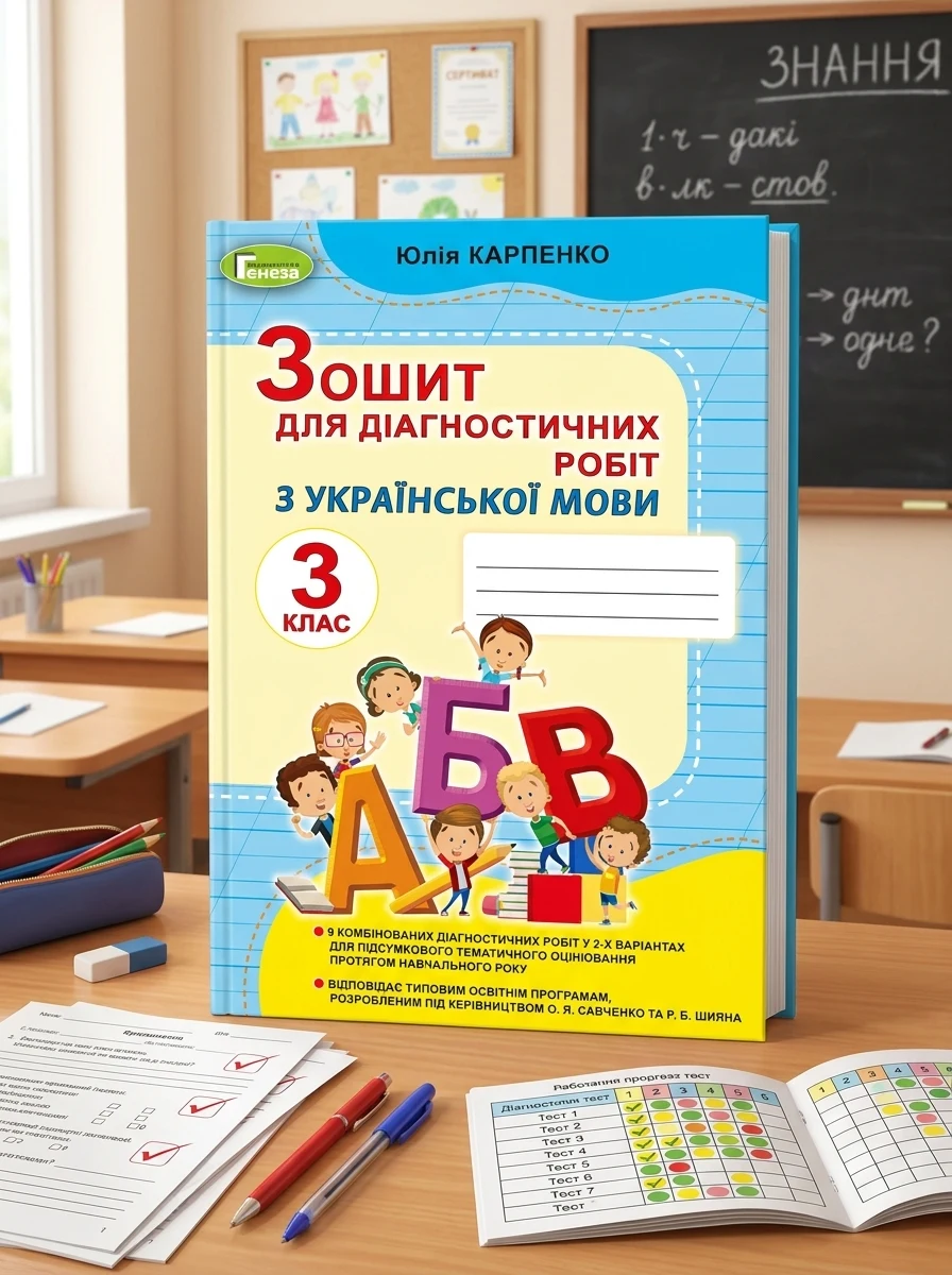 Українська мова 3 клас. Зошит для діагностичних робіт — Вивчення мов