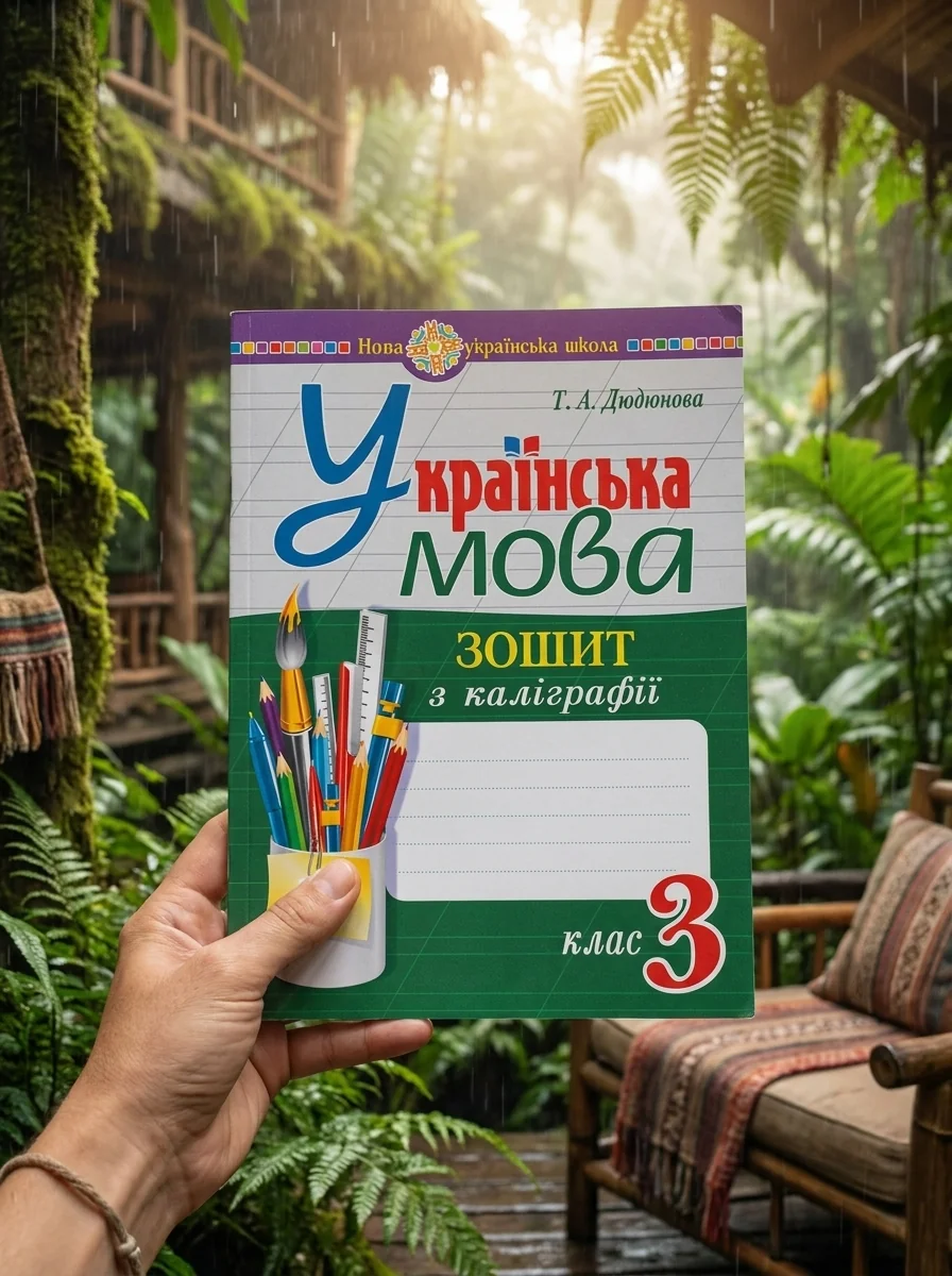 Українська мова. 3 клас. Зошит з каліграфії — Вивчення мов